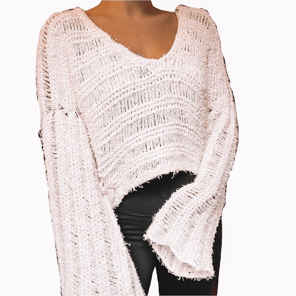 cropped urban sweater